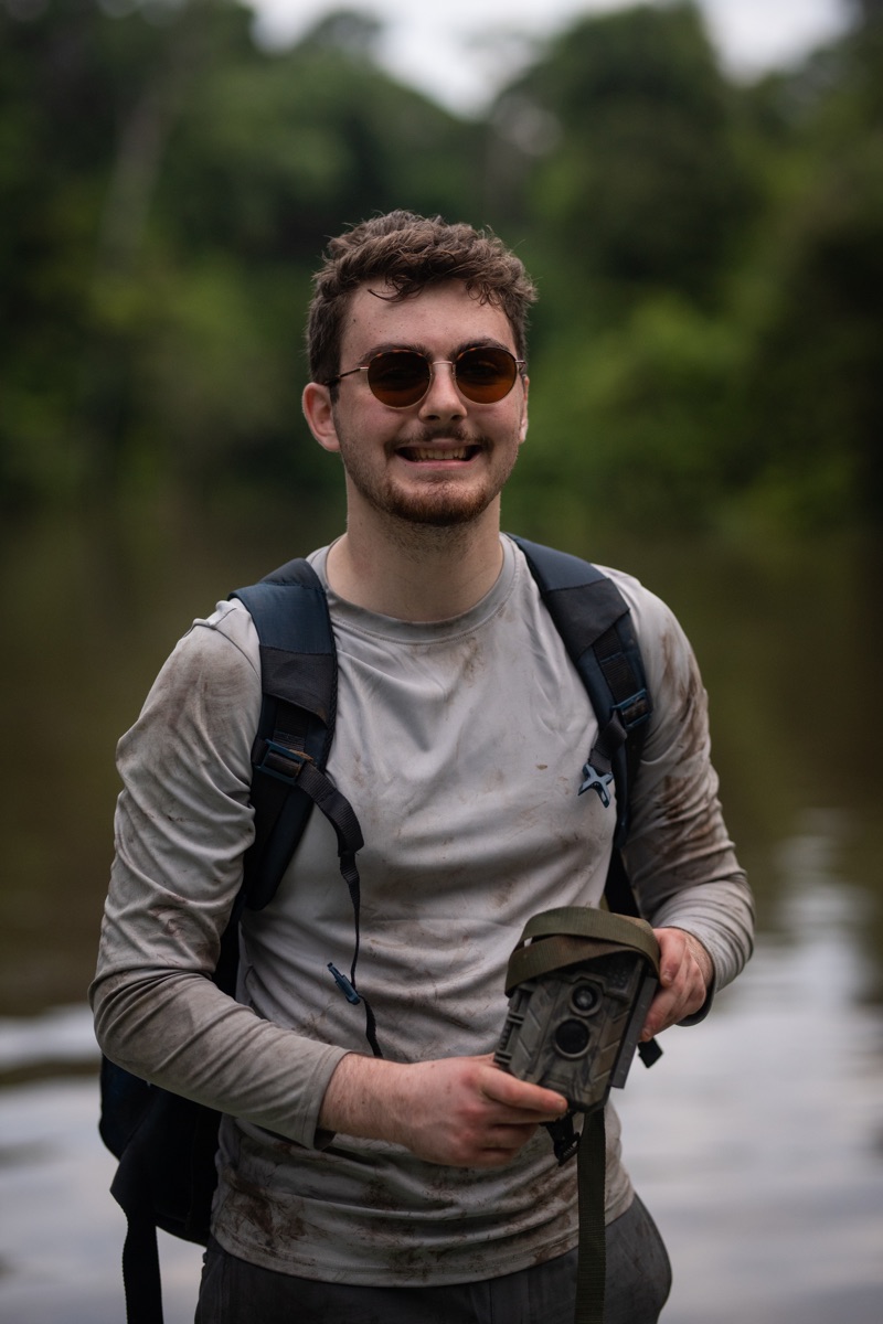 Portrait of Anthony Orphanos during fieldwork.